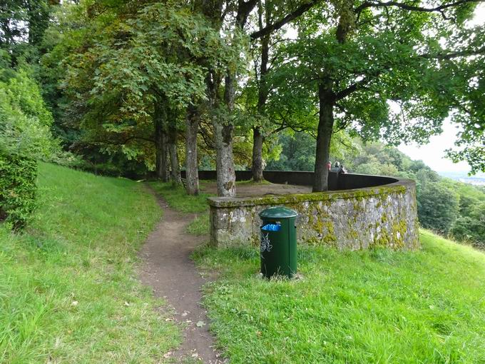 Kommandantengarten Freiburg: Nordansicht