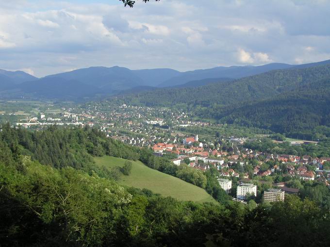 Oberes Schloss Freiburg: Dreisamtal