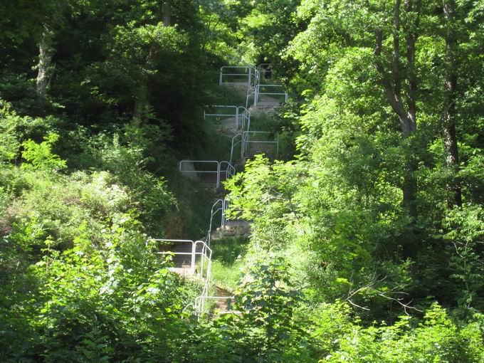 Schlossbergturmtreppe Freiburg