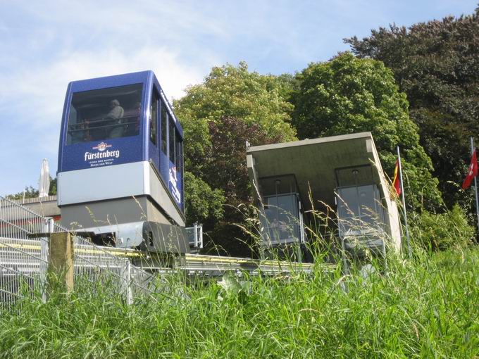 Bergstation Schlossbergbahn Freiburg