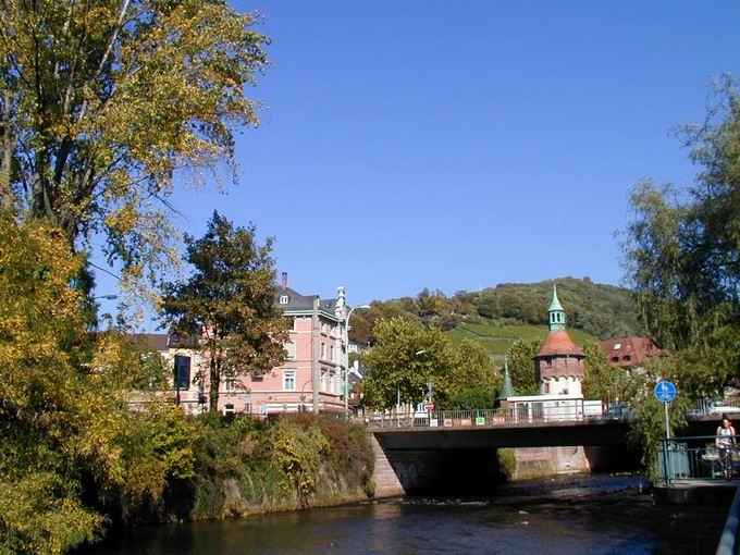 Schwabentorbrcke Freiburg