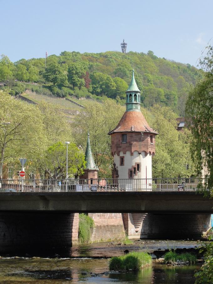 Rechter Turm Schwabentorbrcke