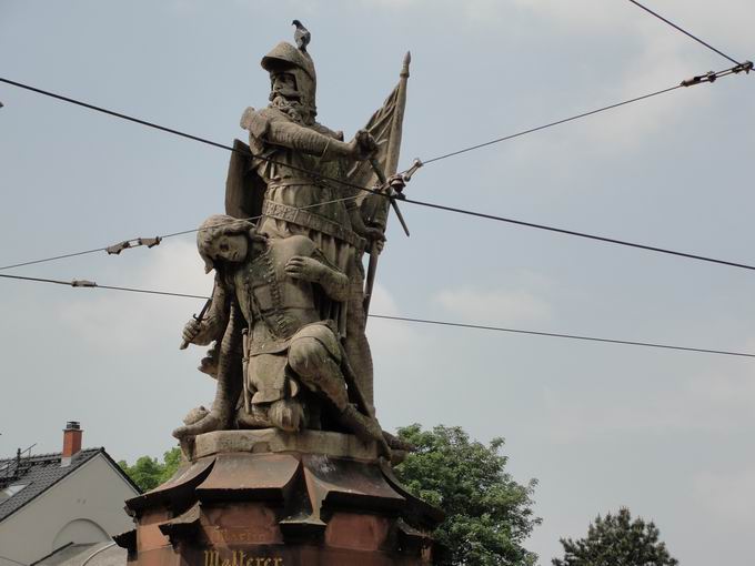 Skulptur Martin Malterer Schwabentorbrcke