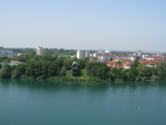 Seeparkturm Blick Forsthaus