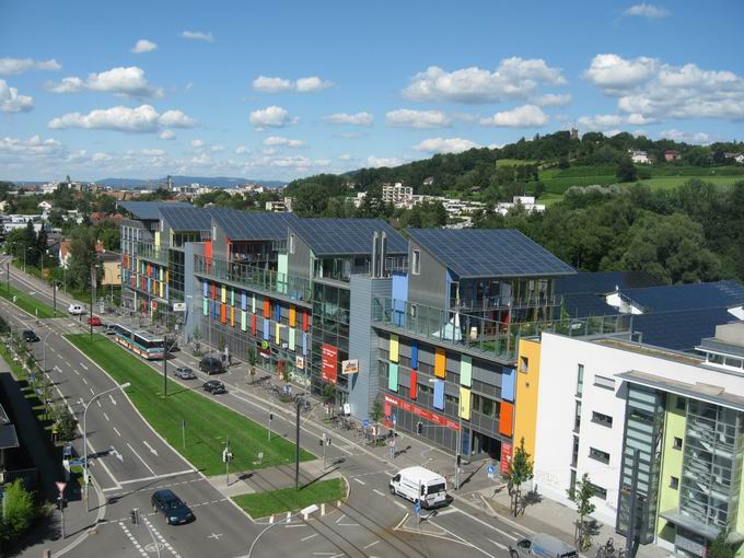 Sonnenschiff Solarsiedlung Freiburg