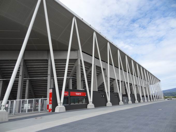 Stadion Sport-Club Freiburg: Ostansicht