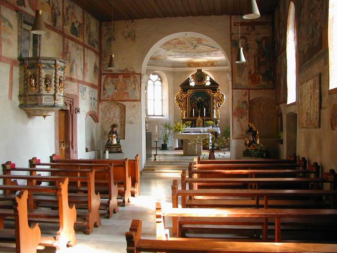 St. Ottilien Freiburg: Innenraum