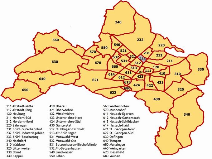Stadtbezirk Brhl-Beurbarung (233)