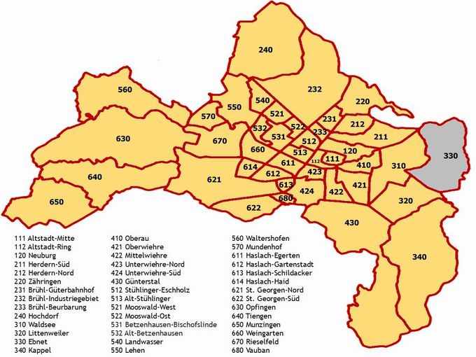 Stadtbezirk Freiburg-Ebnet (330)