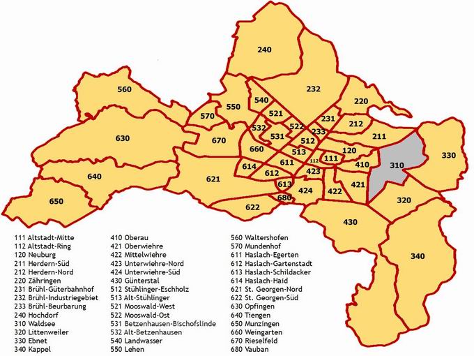 Stadtbezirk Waldsee (310)