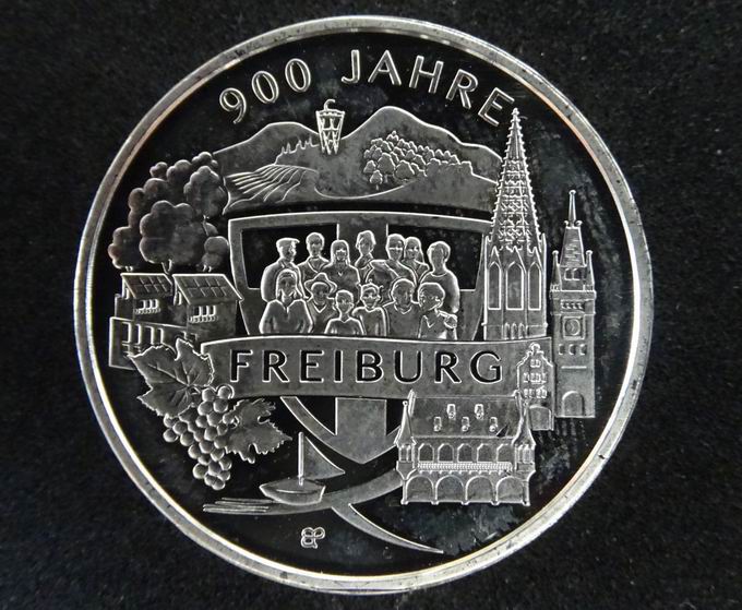 20-Euro-Gedenkmnze 900 Jahre Freiburg