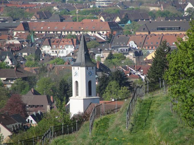 Kirchturm Urbanskirche Herdern