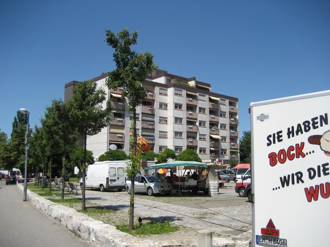 Wochenmarkt Freiburg Weingarten