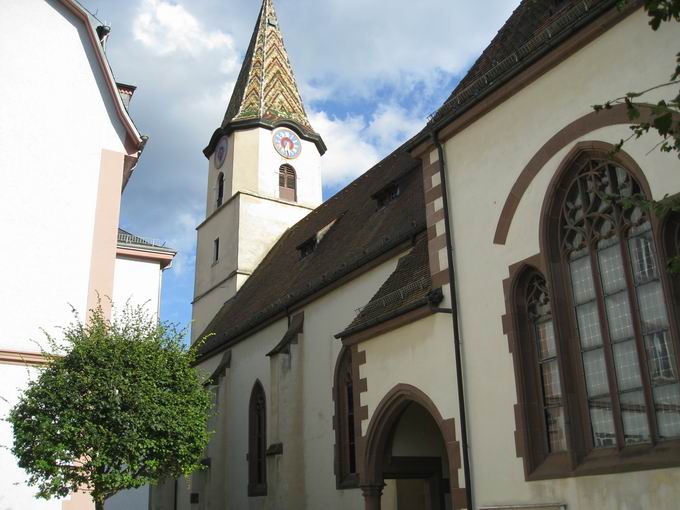 Stadtkirche St. Nikolaus Geisingen: Nordansicht