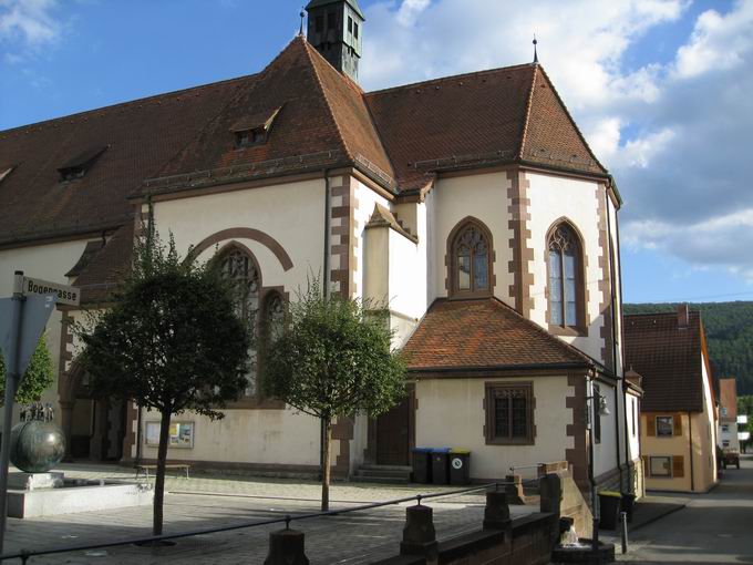 Stadtkirche St. Nikolaus Geisingen: Westansicht