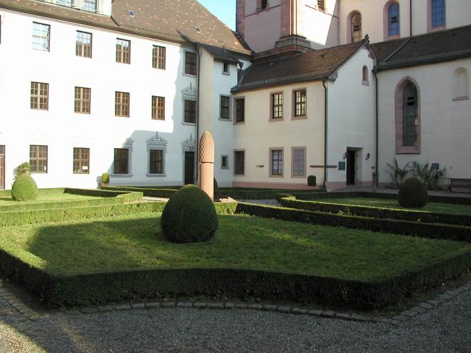 Innenhof Benediktinerabtei Gengenbach