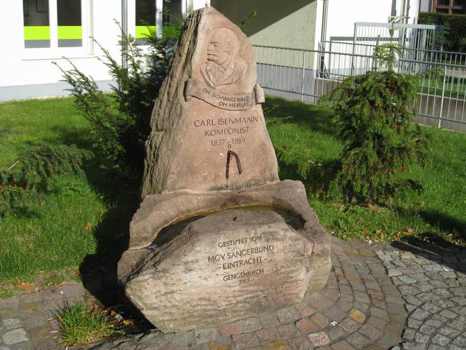 Carl Isenmann Brunnen Gengenbach Carl Isenmann Brunnen Gengenbach
