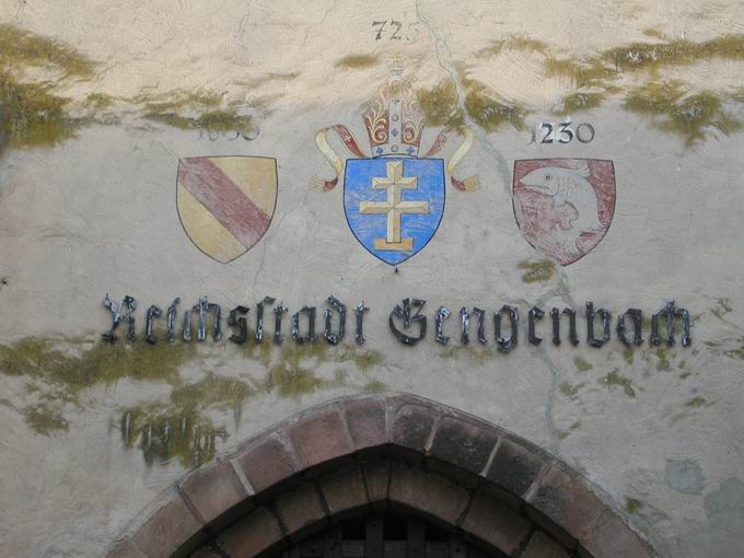 Wappen Kinzigtorturm Gengenbach