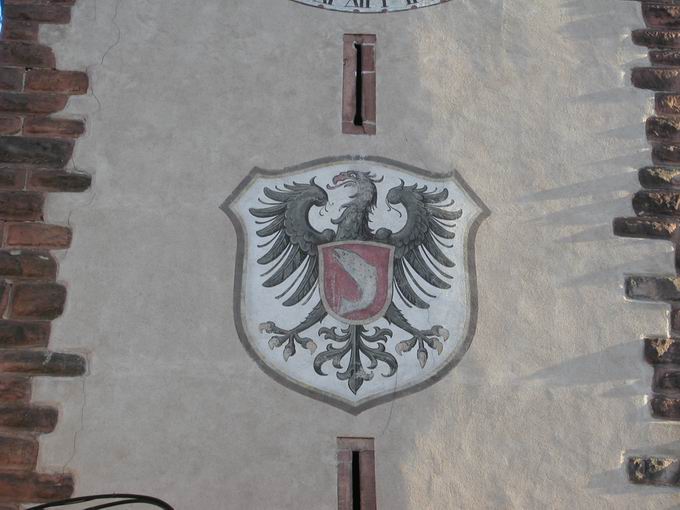 Obertor Gengenbach: Wappen Gengenbach