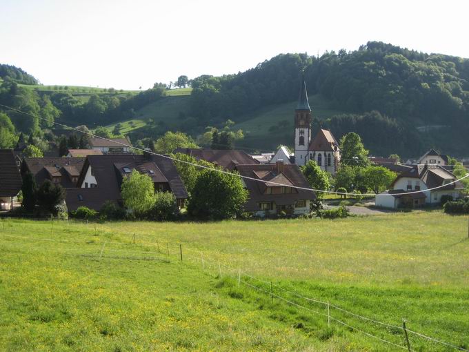 Nordansicht Wohnplatz Bei der Kirche Glottertal