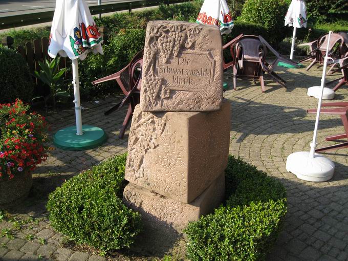 Cafe Schill: Denkmal Schwarzwaldklinik