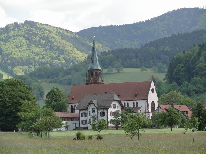 Nordansicht Kirche St. Blasius im Glottertal