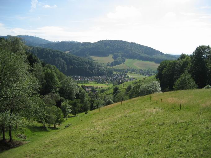 Schlossdobel Glottertal: S�dblick