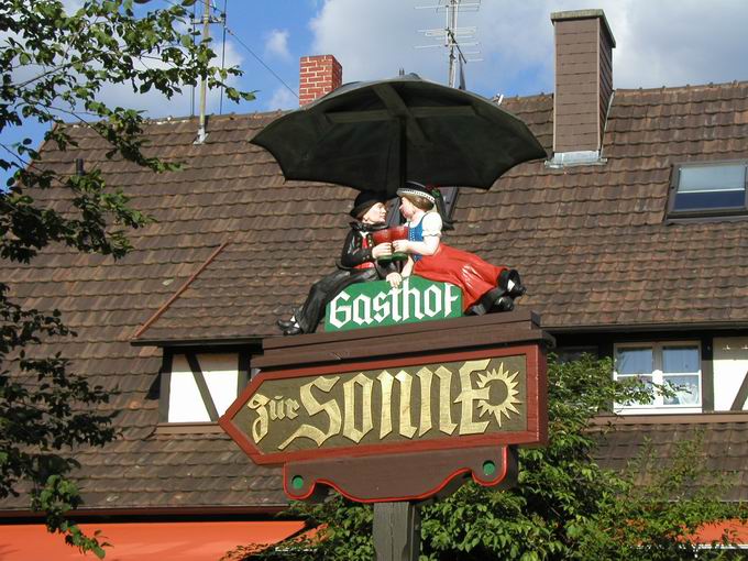 Zur Gro�ansicht von Wirtshaus zur Sonne Glottertal