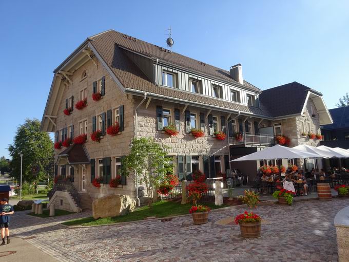 Badische Staatsbrauerei Rothaus: Brauereigasthof Nordansicht