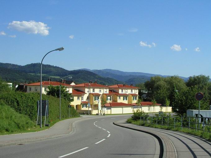 B3-Brcke: Blick Industriestrae Gundelfingen