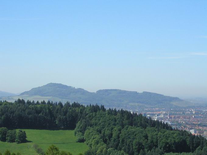 Zhringer Burg: Blick Schnberg