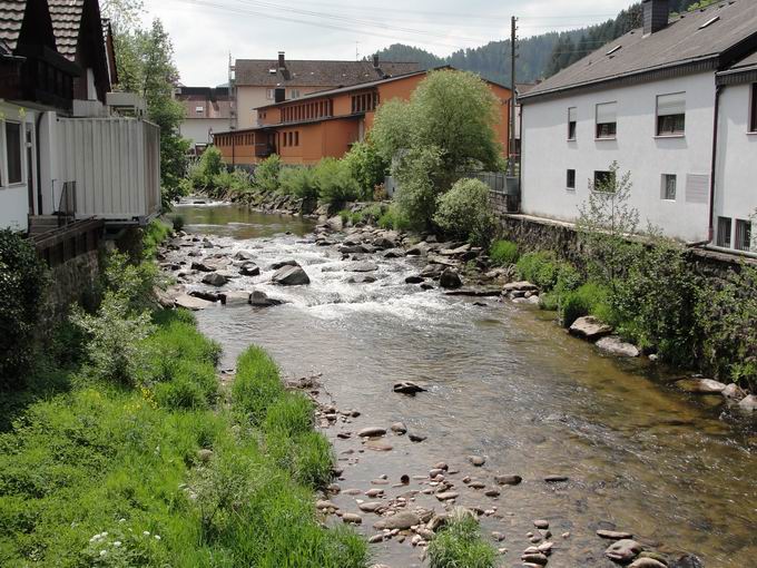 Kirchstrae Gutachbrcke: Sdblick