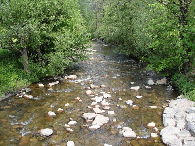 Kluserbrcke Gutach: Nordblick