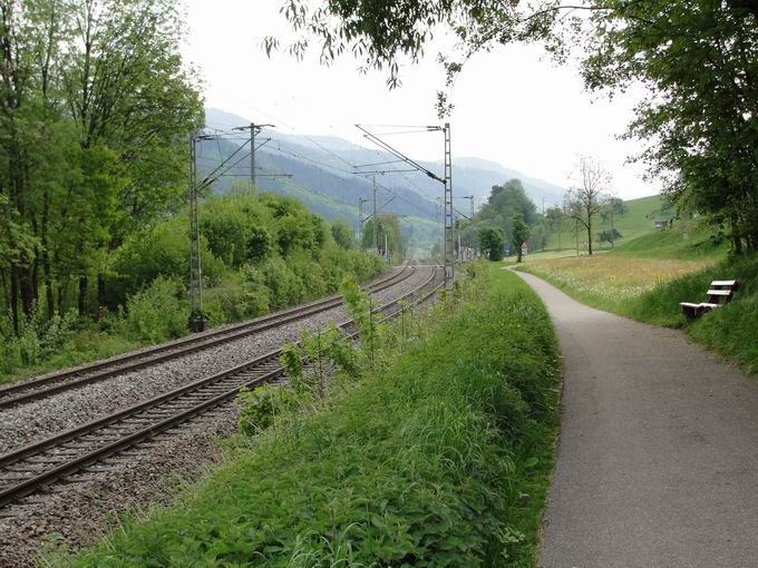 Singersbach: Schwarzwaldbahn Sdblick