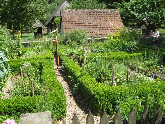 Vogtsbauernhof: Bauerngarten