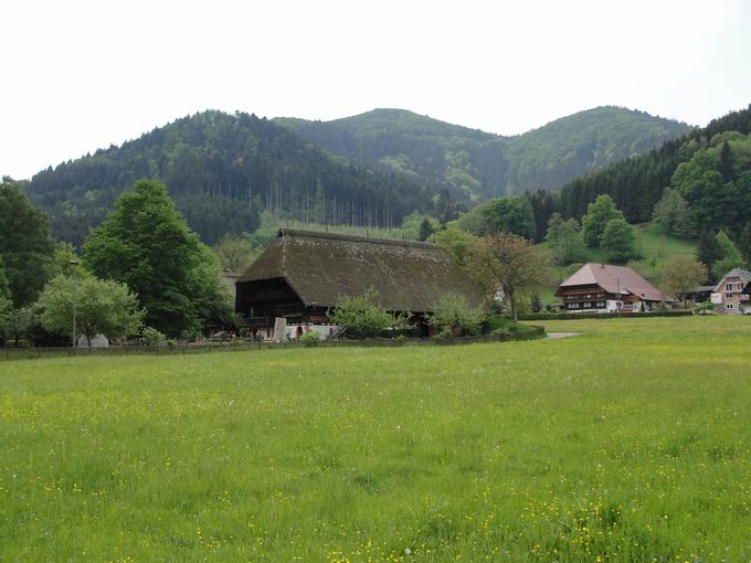 Vogtsbauernhof: Nordansicht Lorenzenhof