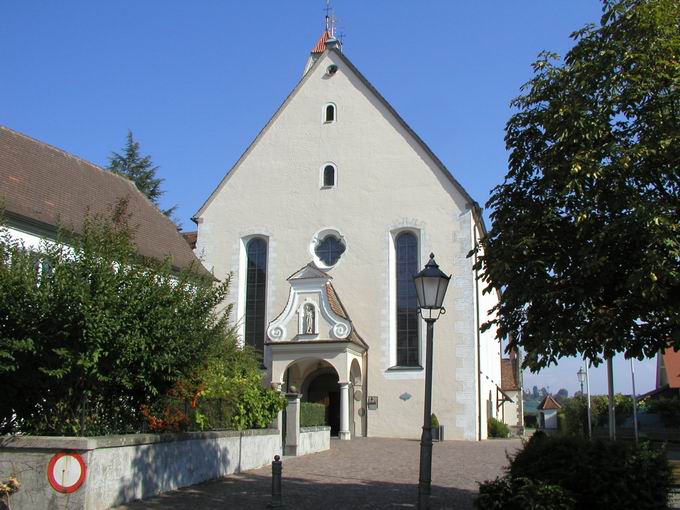 Westansicht Kirche St. Johann Baptist Hagnau
