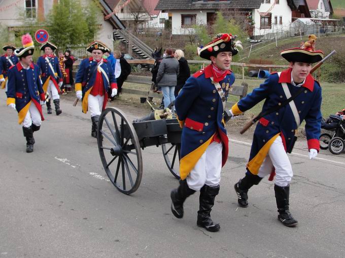 Umzug Narrentreffen 33 Jahre Bachdatscherzunft