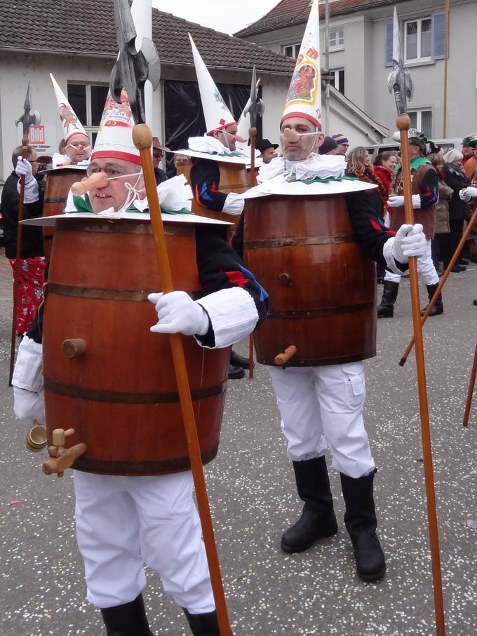 Umzug Narrentreffen 33 Jahre Bachdatscherzunft