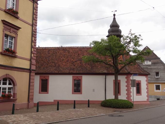 Margarethenkapelle Herbolzheim: Sdansicht