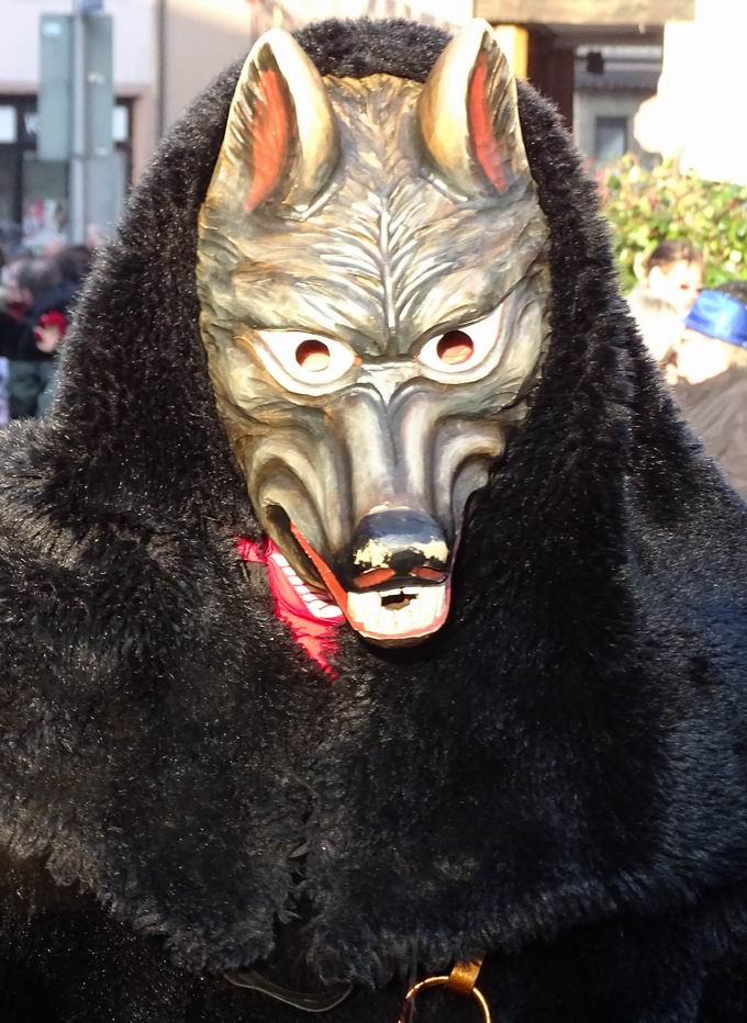 Maske Hllenhund Narrenzunft Hofstetten