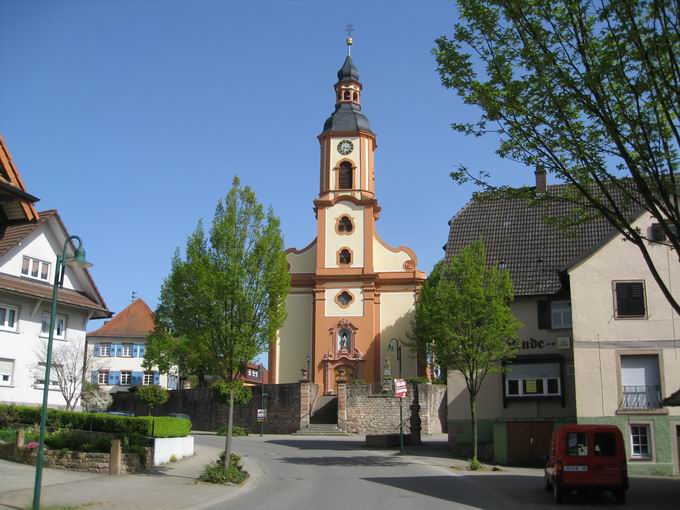 Kirche St. Brigitta Niederschopfheim