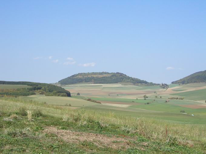 Berg Frstenberg: Sdansicht