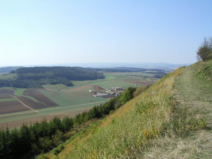 Berg Frstenberg: Westblick