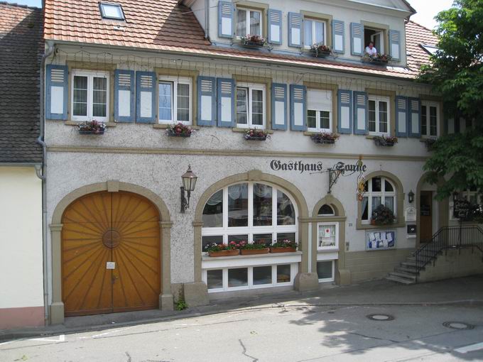 Gasthaus zur Sonne Wasenweiler