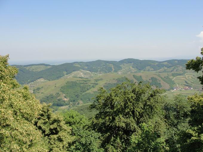 Neunlindenberg: Blick Badberg