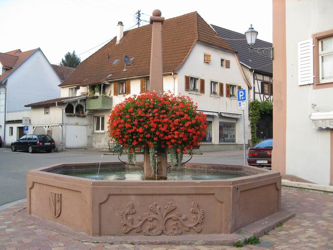 Stockbrunnen in Ihringen