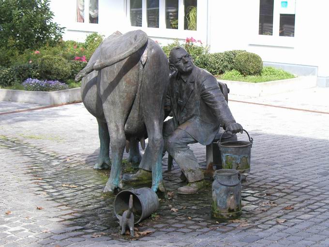 Steuerzahler-Brunnen in Isny im Allgu