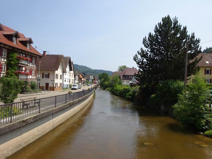 Ostblick Hirschbrcke in Kappelrodck