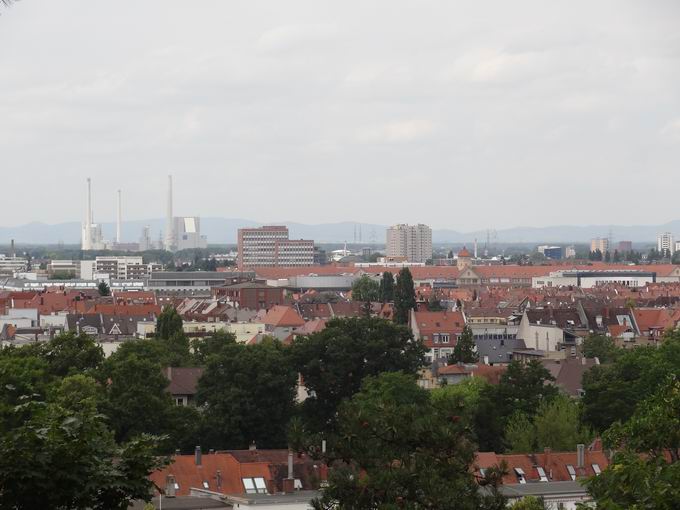 Lauterberg Karlsruhe: Westblick